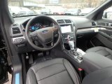 2019 Ford Explorer Limited 4WD Medium Black Interior
