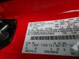2019 F150 Color Code for Race Red - Color Code: PQ