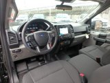 2019 Ford F150 STX SuperCab 4x4 Black Interior