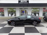 2017 Crystal Black Pearl Honda Civic Touring Sedan #130522798