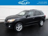 2010 Phantom Black Metallic Hyundai Santa Fe Limited 4WD #130522585