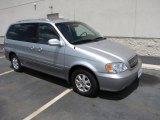 2005 Diamond Silver Metallic Kia Sedona EX #13018372