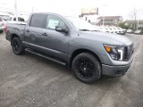 2019 Gun Metallic Nissan Titan Midnight Edition Crew Cab 4x4 #130522862