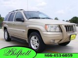 2000 Champagne Pearlcoat Jeep Grand Cherokee Limited #13013270