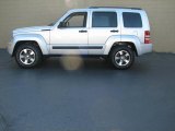 2008 Bright Silver Metallic Jeep Liberty Sport #13011217