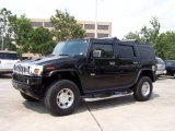 2005 Black Hummer H2 SUV #13019028