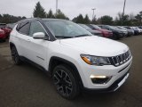 White Jeep Compass in 2019