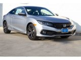 2019 Honda Civic Sport Coupe Front 3/4 View