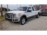 2011 Oxford White Ford F350 Super Duty Lariat Crew Cab 4x4 #130571885