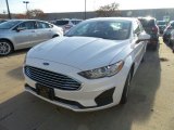 2019 White Platinum Ford Fusion Hybrid SE #130571825