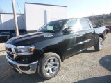 2019 Diamond Black Crystal Pearl Ram 1500 Big Horn Crew Cab 4x4 #130571657