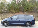 2019 Jazz Blue Pearl Chrysler Pacifica Touring Plus #130571559