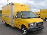 2001 Yellow GMC Savana Cutaway 3500 Commercial Moving Truck #13014848