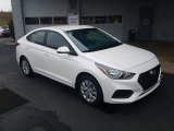 2019 Frost White Pearl Hyundai Accent SE #130596587