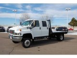 2008 Summit White GMC C Series Topkick C5500 Crew Cab 4x4 Chassis #13014803