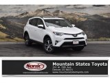 2018 Super White Toyota RAV4 XLE #130596486