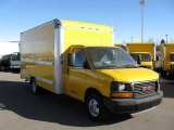 2005 Yellow GMC Savana Cutaway 3500 Commercial Moving Truck #13014859