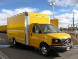 2005 Yellow GMC Savana Cutaway 3500 Commercial Moving Truck #13014857
