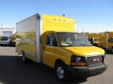 2005 Yellow GMC Savana Cutaway 3500 Commercial Moving Truck #13014861