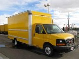 2005 Yellow GMC Savana Cutaway 3500 Commercial Moving Truck #13014846