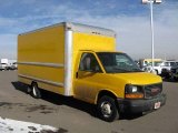 2005 Yellow GMC Savana Cutaway 3500 Commercial Moving Truck #13014842