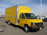 2005 Yellow GMC Savana Cutaway 3500 Commercial Moving Truck #13014843