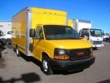2005 Yellow GMC Savana Cutaway 3500 Commercial Moving Truck #13014860