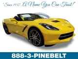 2019 Corvette Racing Yellow Tintcoat Chevrolet Corvette Stingray Convertible #130596507