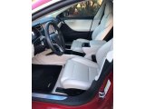 2018 Tesla Model S P100D Front Seat