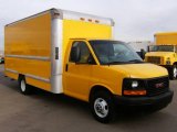 2006 Yellow GMC Savana Cutaway 3500 Commercial Moving Truck #13014879