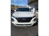 2019 Quartz White Hyundai Santa Fe SEL Plus AWD #130620991