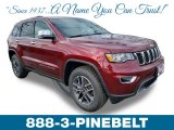 2019 Velvet Red Pearl Jeep Grand Cherokee Limited 4x4 #130636593