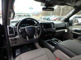 2019 Ford F150 XLT SuperCrew 4x4 Earth Gray Interior