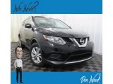 2015 Super Black Nissan Rogue SV AWD #130683370