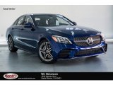 2019 Brilliant Blue Metallic Mercedes-Benz C 300 Sedan #130683256