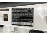 2019 GLE Color Code for designo Diamond White Metallic - Color Code: 799