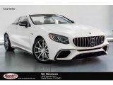 2019 designo Cashmere White (Matte) Mercedes-Benz S AMG 63 4Matic Cabriolet #130706951