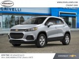 2019 Silver Ice Metallic Chevrolet Trax LS AWD #130706997