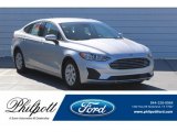 2019 Ingot Silver Ford Fusion S #130715557