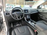 2019 Ford Edge Titanium Ebony Interior