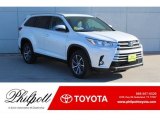 2019 Blizzard Pearl White Toyota Highlander XLE #130744954