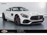 2019 designo Diamond White Metallic Mercedes-Benz AMG GT C Roadster #130744900