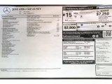 2018 Mercedes-Benz GLE 63 AMG 4Matic Window Sticker