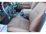 2019 Toyota Sequoia Platinum 4x4 Red Rock Interior