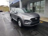 2019 Machine Gray Hyundai Santa Fe SE AWD #130744879
