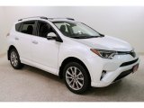 2017 Blizzard Pearl White Toyota RAV4 Platinum #130745081