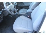 2019 Toyota Tacoma SR Double Cab Cement Gray Interior