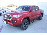 Barcelona Red Metallic Toyota Tacoma in 2019