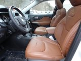 2019 Jeep Cherokee Overland 4x4 Front Seat