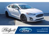 2019 White Platinum Ford Fusion SE #130770838